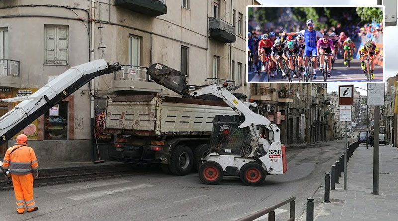 Piazza Armerina – Per il Giro d’Italia scuole chiuse e strade bloccate sin dalle prime ore del 10 maggio