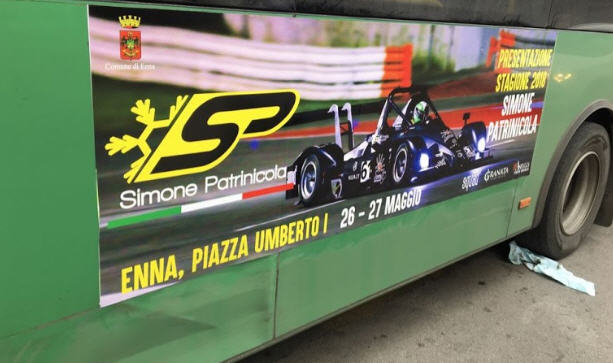 Enna – Il 26 e il 27 maggio verrà presentata la vettura del pilota ennese Simone Patrinicola