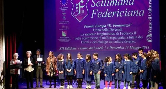 Settimana federiciana 2018  Premio Europa “Edoardo Fontanazza”: tutti i vincitori