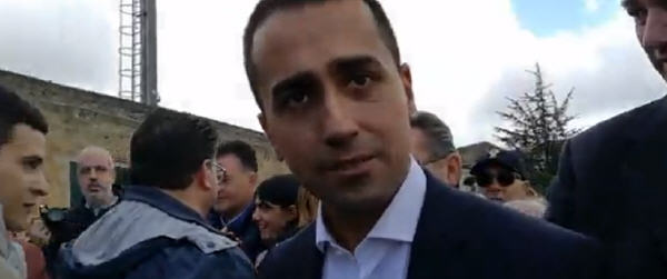 Luigi Di Maio a Piazza Armerina: “dichiareremo lo stato di emergenza