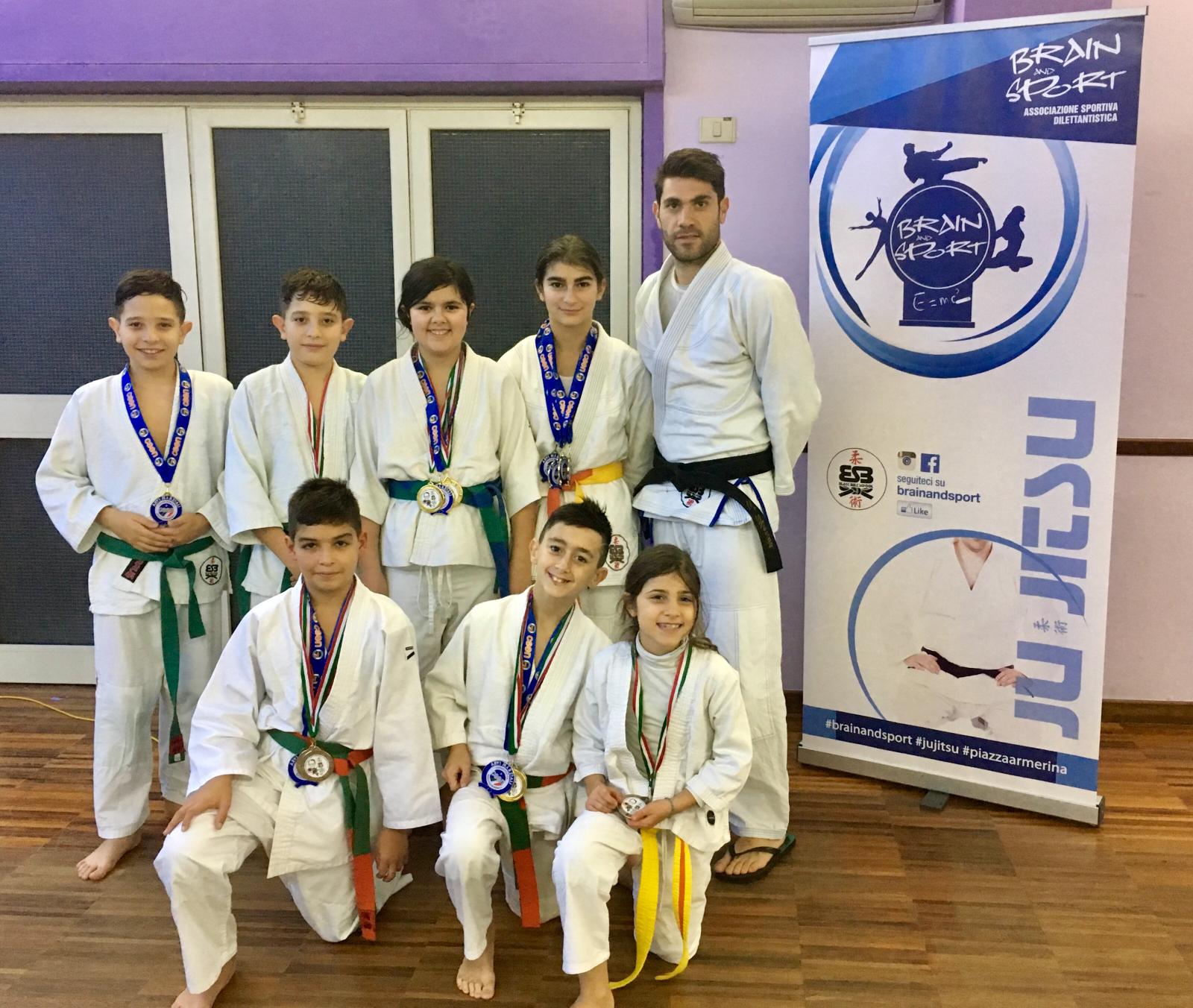 Sport, Ju Jitsu: in Coppa Italia ottimi risultati dei ragazzi della Brain and Sport di Piazza Armerina