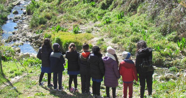 Alunni del Neglia-Savarese di Enna studiano l’acqua e vanno alla scoperta del torrente Torcicoda
