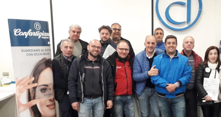 Maurizio Gulina riconfermato presidente provinciale della categoria impiantisti di Confartigianato