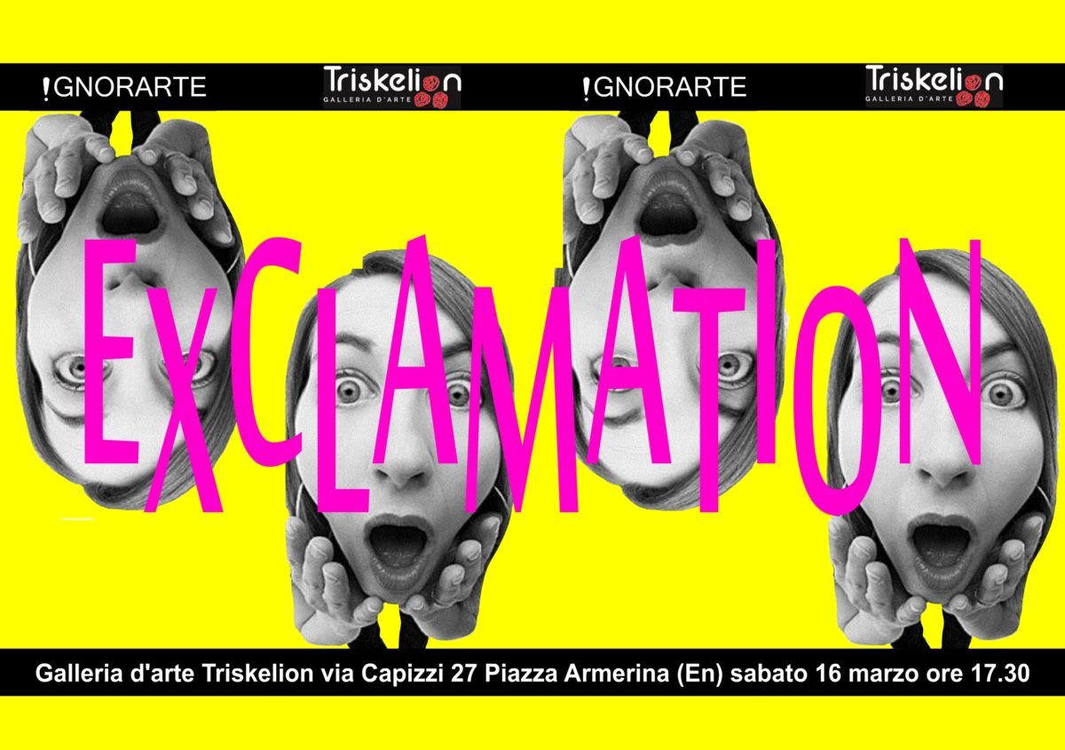 Alla galleria Triskelion di Piazza Armerina Ignorarte inaugura il 2019 con un nuovo format.