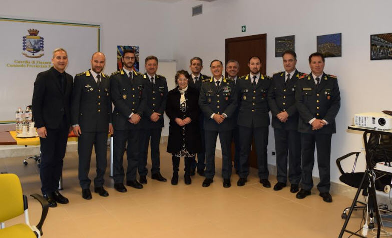 Il Prefetto di Enna in visita al Comando Provinciale della Guardia di Finanza