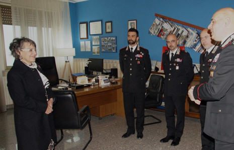 Enna, visita istituzionale di S.E. il Prefetto della Provincia di Enna al Comando Provinciale dei Carabinieri.