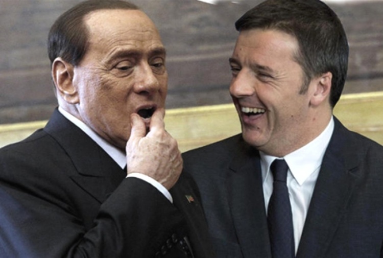 Le vite parallele di Berlusconi e Renzi