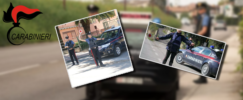 OPerazioni di controllo del territorio da parte della compagnia Carabinieri di Piazza Armerina