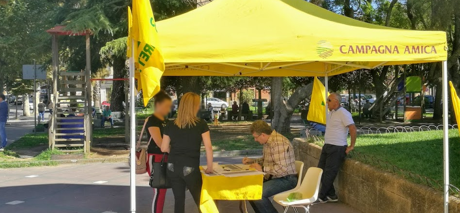 La Coldiretti di Piazza Armerina promuove la raccolta firme “Eat Original: smaschera il tuo cibo”