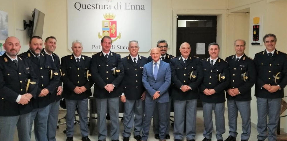 Ad Enna 12 nuovi vice Ispettori della Polizia di Stato.