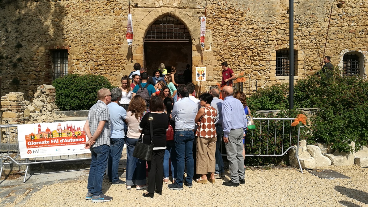 [FOTO] Un successo le Giornate FAI a Piazza Armerina. Il castello Aragonese visitato da oltre 1500 persone