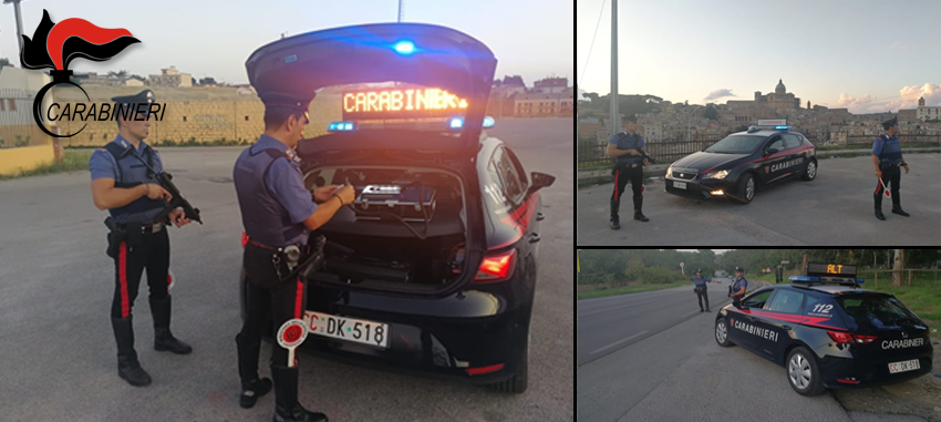 Carabinieri: a Piazza Armerina serrati controlli sulla circolazione stradale