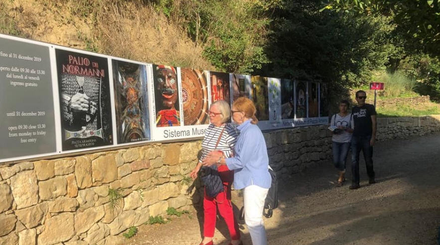 Piazza Armerina – Gigantografie della città alla Villa romana del Casale: Start lo chiedeva da un decennio