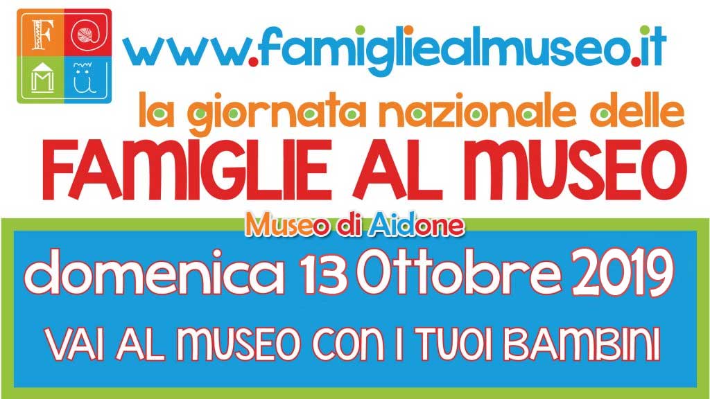 Il museo di Aidone partecipa alla giornata nazionale delle “famiglie al museo” del 13 ottobre