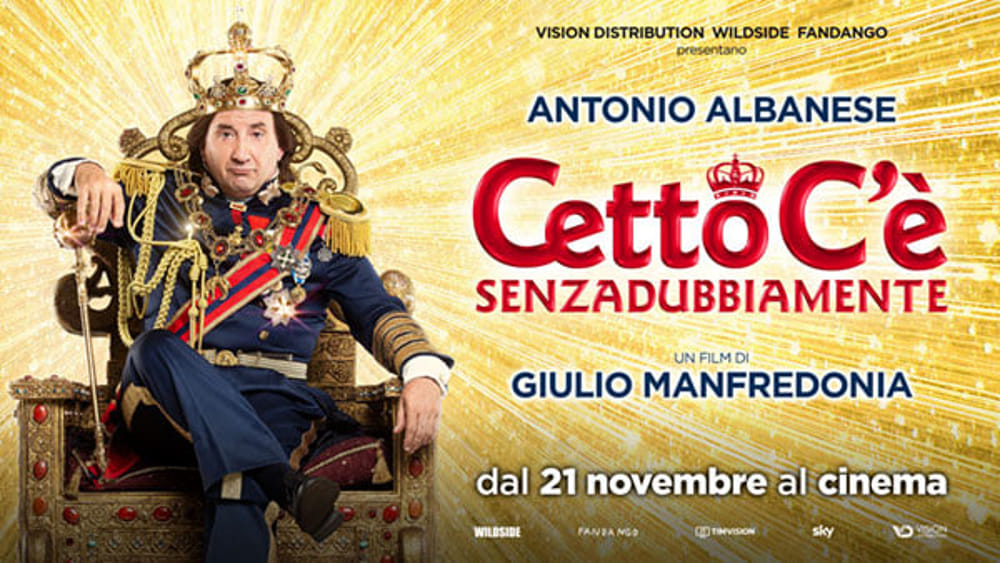 Al Cine-teatro Garibaldi di Piazza Armerina l’ultimo film di Antonio Albanese “Cetto c’è, senza dubbiamente”