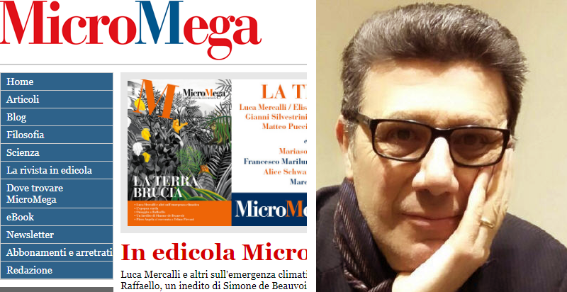 Intervento del professore Fausto Carmelo Nigrelli sulla prestigiosa rivista MicroMega