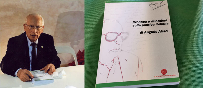 Un libro su Angiolo Alerci che da anni collabora con StartNews curando la rubrica Spunti e Appunti