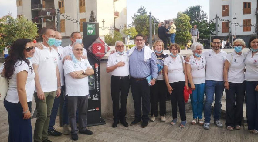 Troina città cardioprotetta: consegnati alla cittadinanza 7 nuovi defibrillatori