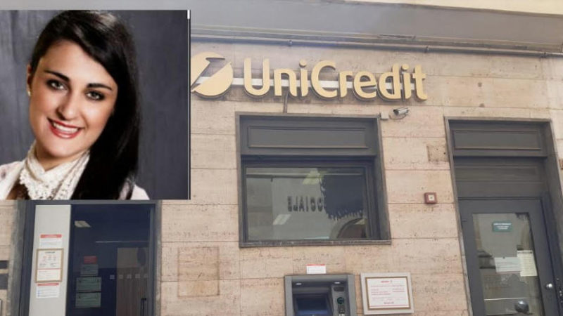 Agira – Cristina Valenti: “L’Unicredit di Agira non è in chiusura”