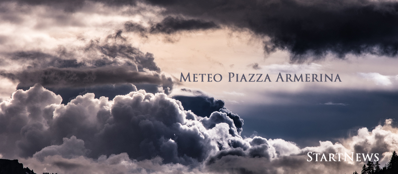 Piazza Armerina – Meteo: piogge e celi nuvolosi per i prossimi giorni. Temperature in calo