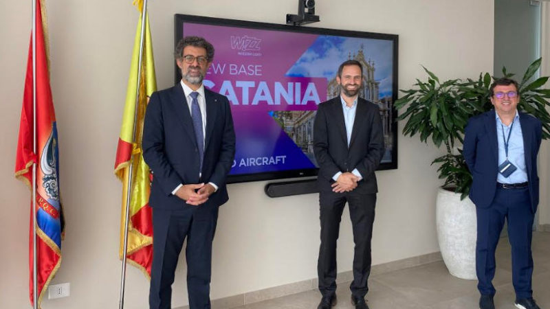 Aeroporto di Catania: Wizz Air annunica una nuova base e nuove rotte