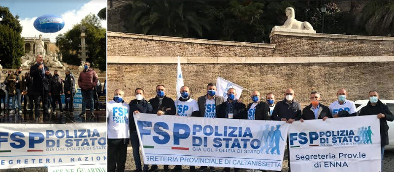 “Servitori non servi”, alla manifestazione nazionale della Polizia di Stato anche una delegazione di CL-EN