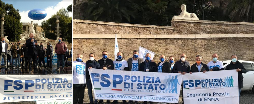 “Servitori non servi”, alla manifestazione nazionale della Polizia di Stato anche una delegazione di CL-EN