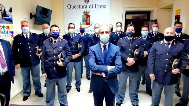 Nuovi sovrintendenti alla questura di Enna