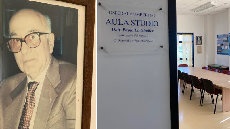 Enna – Inaugurazione biblioteca in memoria del dott. Paolo Lo Giudice.