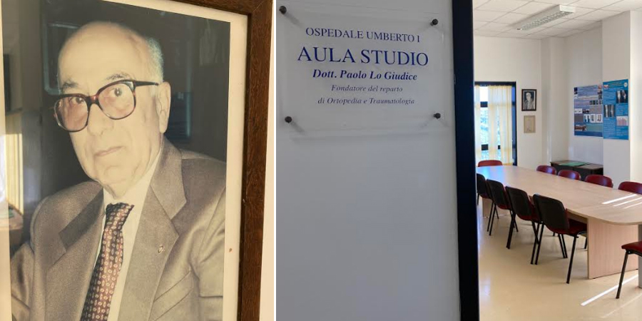 Enna – Inaugurazione biblioteca in memoria del dott. Paolo Lo Giudice.
