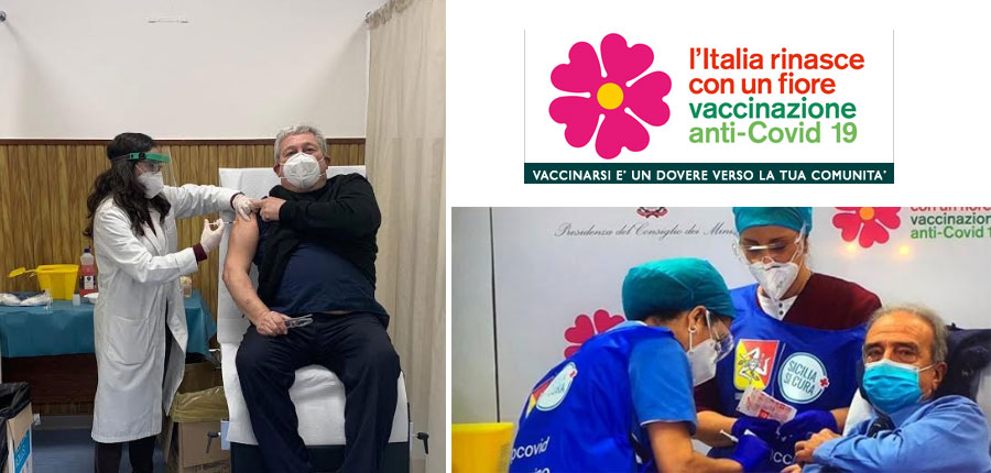 ASP Enna. Medici Aree Covid dell’ASP di Enna vaccinati a Palermo