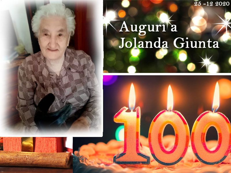 Piazza Armerina – La signora Jolanda Giunta compie oggi cento anni