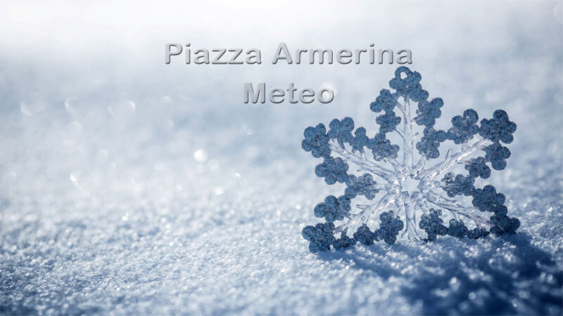 Meteo Piazza Armerina: temperature in picchiata. Attenti al ghiaccio