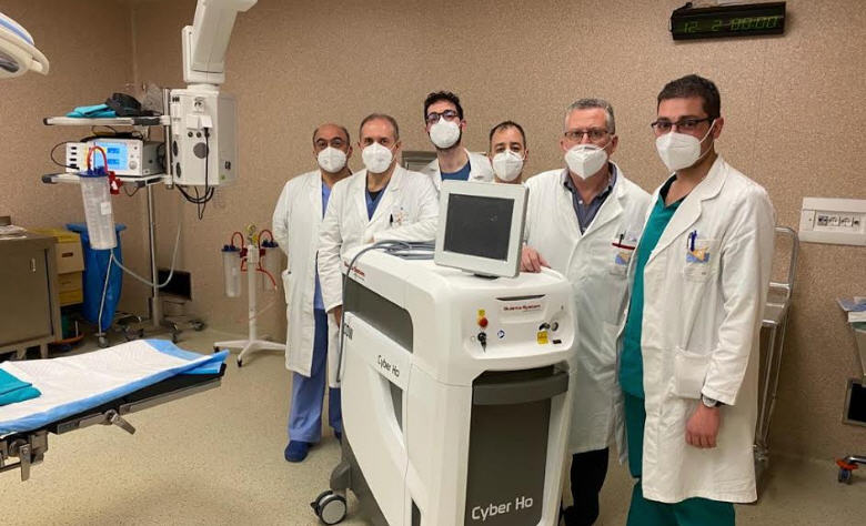 Nuovo sistema laser a olmio per il Reparto di Urologia dell’Umberto I