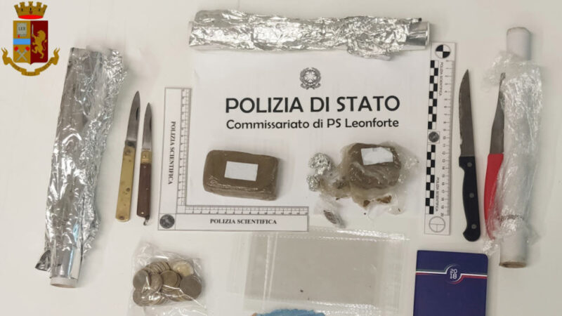 Leonforte – Arrestato per droga, aveva organizzato lo spaccio all’interno di una abitazione