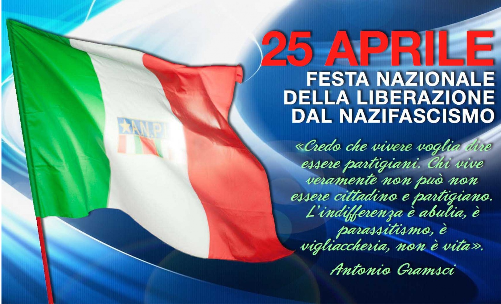 25 APRILE – FESTA DELLA LIBERAZIONE DAL NAZIFASCISMO