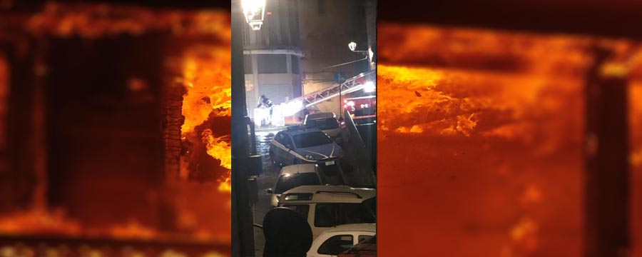 Piazza Armerina – Agenti della Polizia di Stato salvano una coppia di anziani dalla casa in fiamme