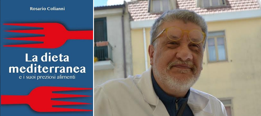 Volume “La dieta mediterranea”, autore Rosario Colianni, responsabile Medicina Scolastica ASP Enna