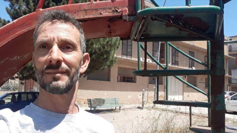 Piazza Armerina – Il consigliere Totò Cimino segnala una zona di degrado.