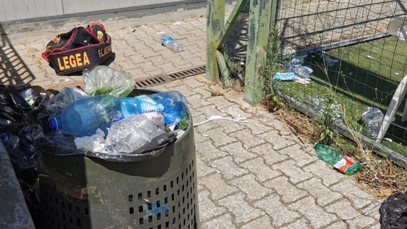 Piazza Armerina – Il campetto sportivo Sant’Antonio abbandonato