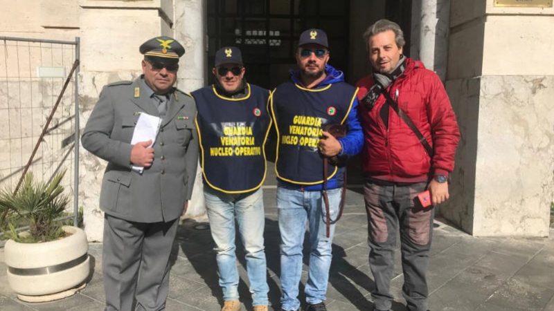 Piazza Armerina – Le guardie venatorie a difesa dei boschi.