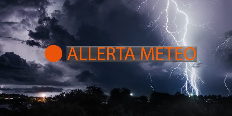 Aggiornamento meteo: allerta arancione su gran parte della Sicilia orientale.