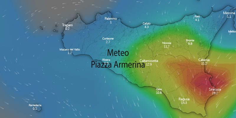 Meteo Piazza Armerina – Ciclone in arrivo. Allerta rossa per venerdì. Dettagli e consigli