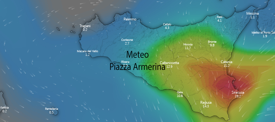 Meteo Piazza Armerina – Ciclone in arrivo. Allerta rossa per venerdì. Dettagli e consigli