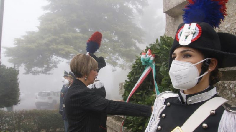 Enna – Festa dell’Unità d’Italia e Giornata delle Forze Armate. Enna, 4 novembre 2021.