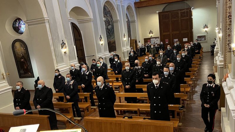 La Messa di preparazione al Santo Natale dell’Arma dei Carabinieri
