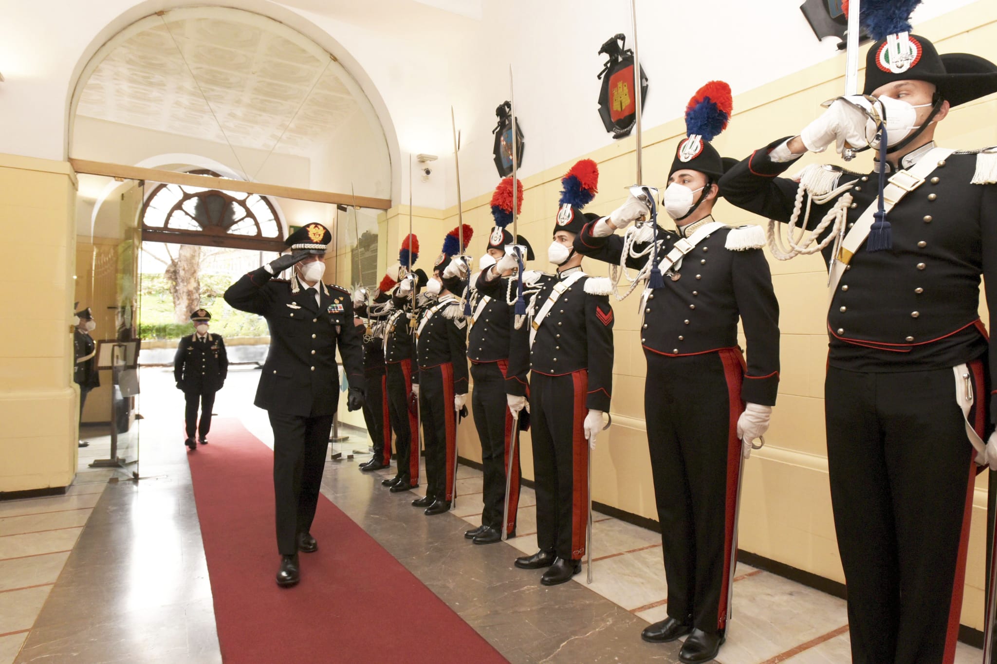 Il Comandante Interregionale dei Carabinieri in visita al comando Provinciale di Enna