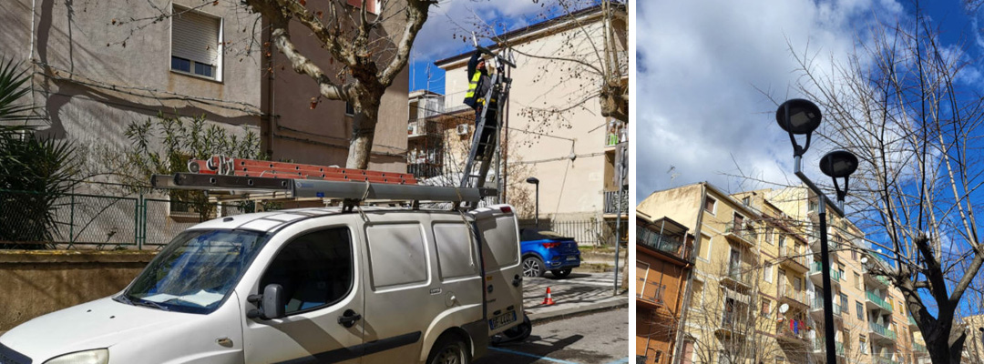 Al via i lavori di potenziamento dell’illuminazione nelle vie del centro di Piazza Armerina.