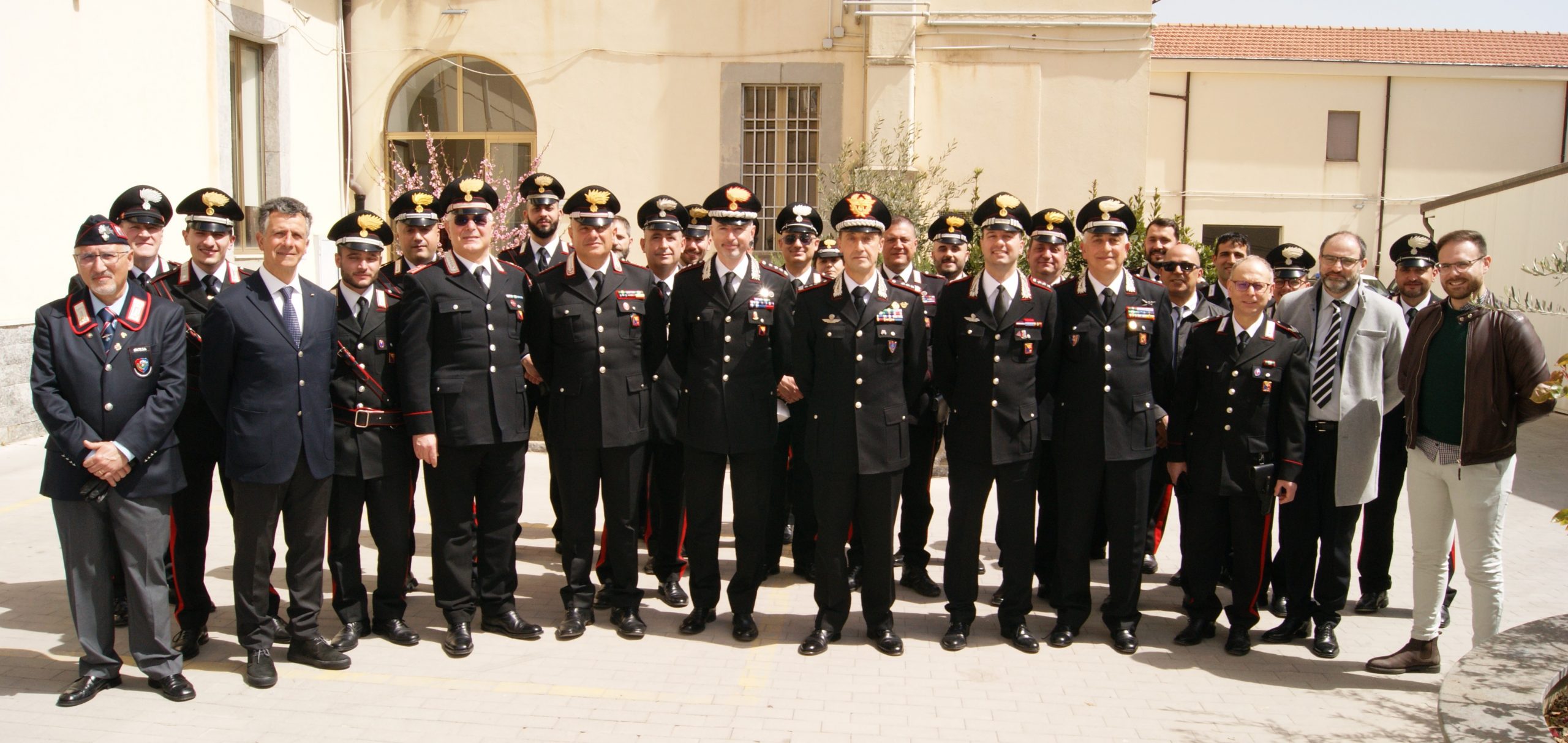 Il Generale di Corpo d’Armata Riccardo Galletta in visita al Comando Compagnia Carabinieri di Nicosia
