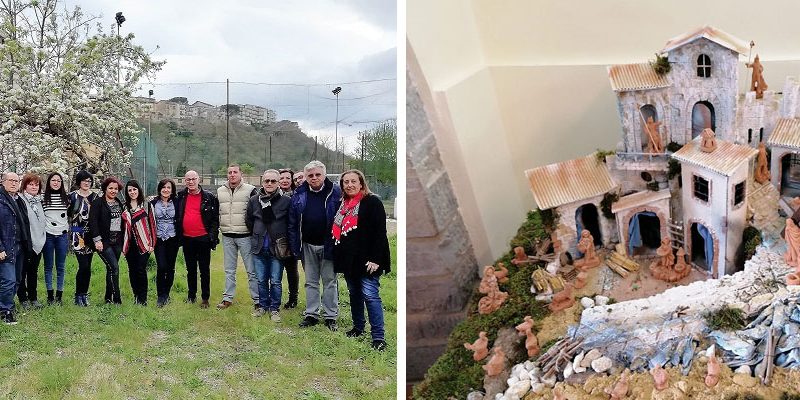 ASP Enna. Presepe pasquale del Centro Salute Mentale di Nicosia